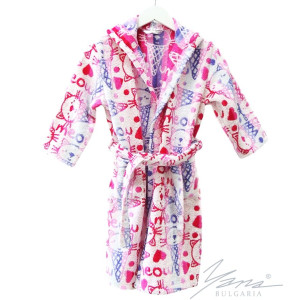 Детски халат за баня - Сладолед